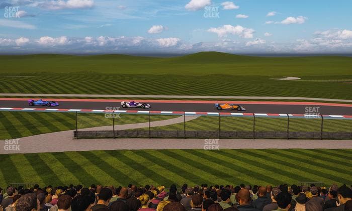 Circuit of The Americas - Section Turn 9 Bleachers 6 Seat View