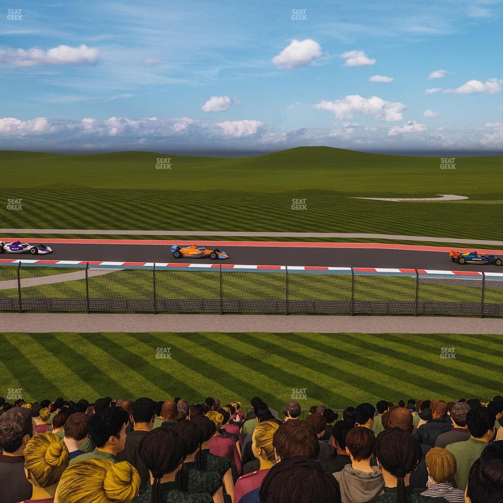 Circuit of The Americas - Section Turn 9 Bleachers 7 Seat View