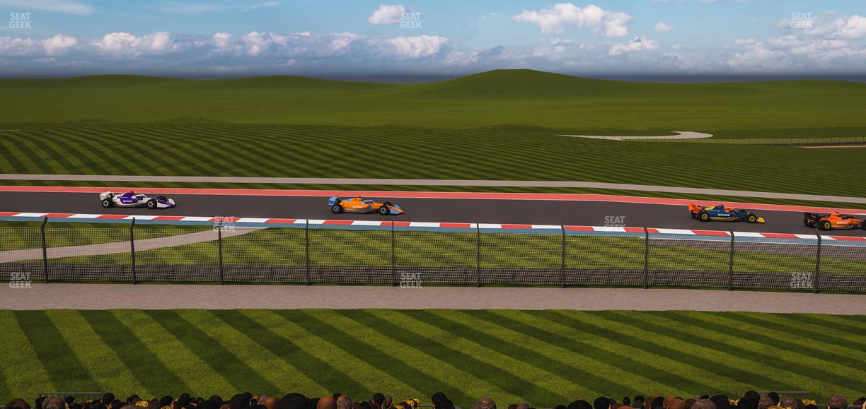 Circuit of The Americas - Section Turn 9 Bleachers 7 Seat View