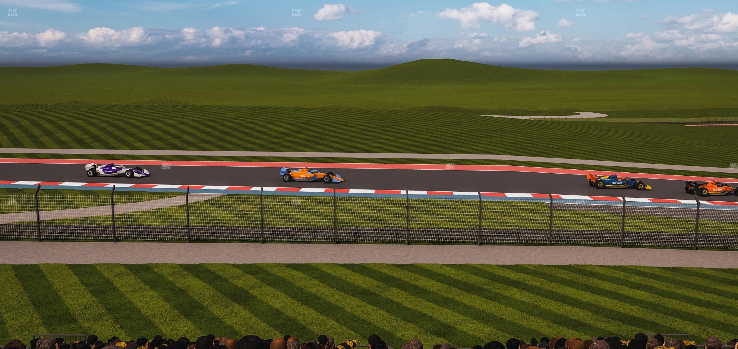 Circuit of The Americas - Section Turn 9 Bleachers 7 Seat View