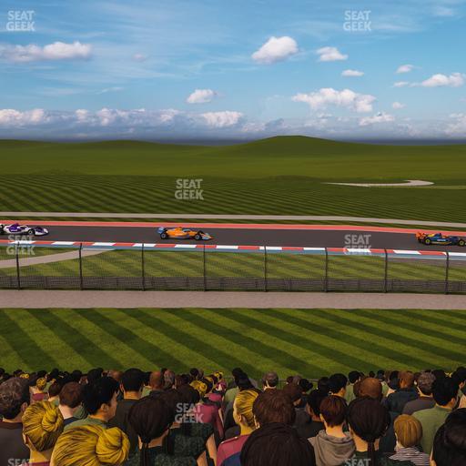 Circuit of The Americas - Section Turn 9 Bleachers 7 Seat View