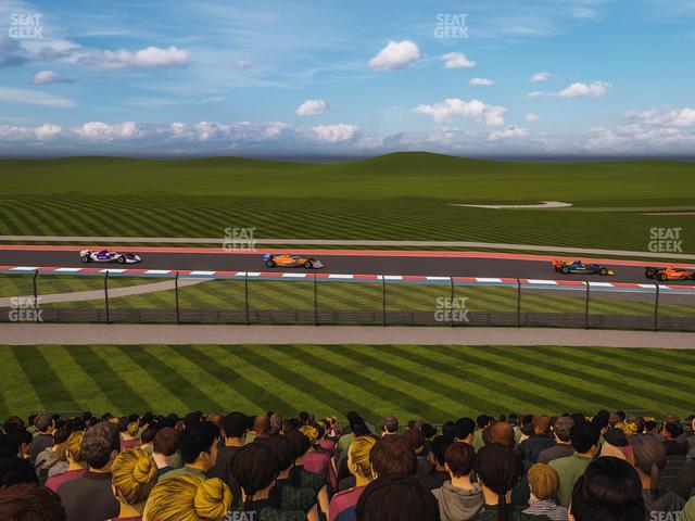 Circuit of The Americas - Section Turn 9 Bleachers 7 Seat View