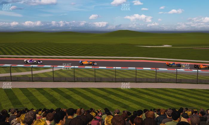 Circuit of The Americas - Section Turn 9 Bleachers 7 Seat View