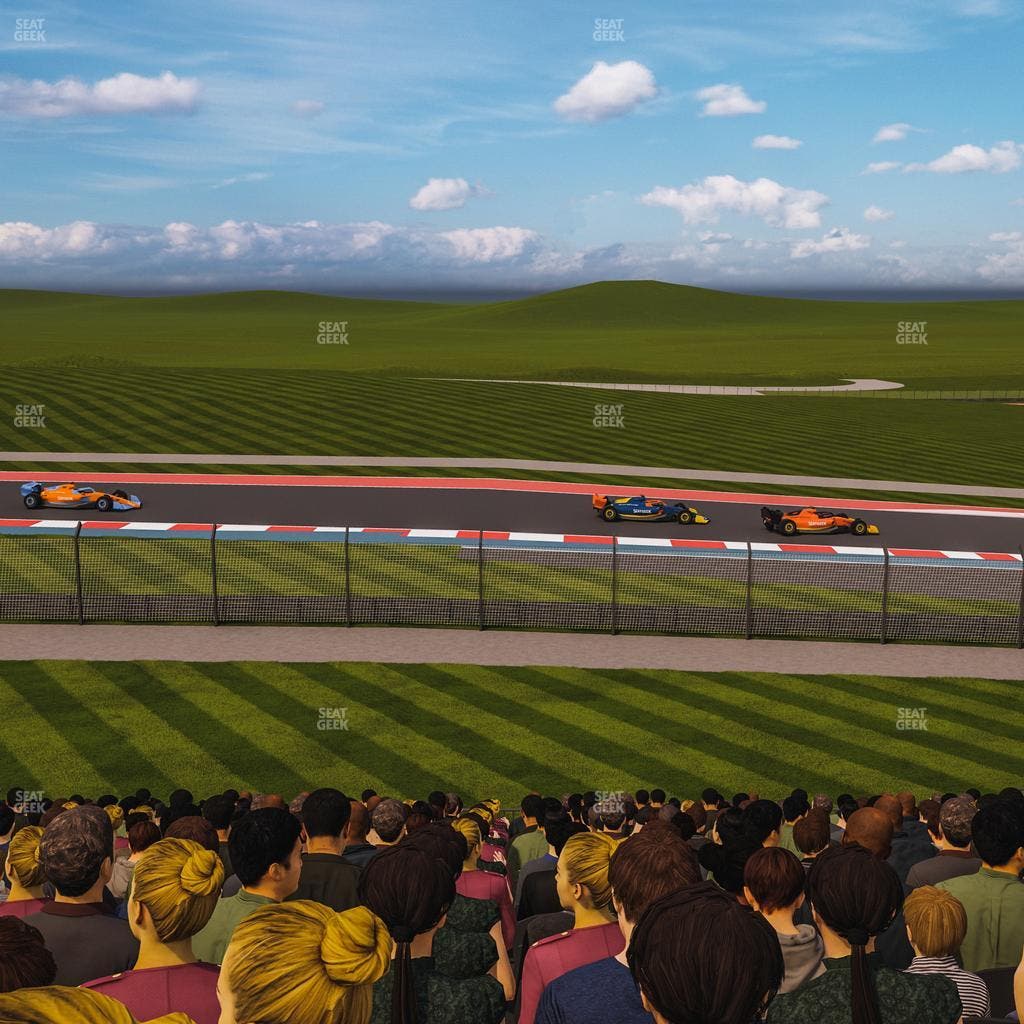 Circuit of The Americas - Section Turn 9 Bleachers 8 Seat View