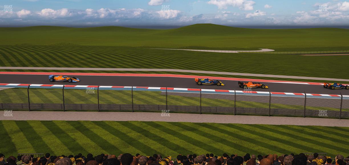 Circuit of The Americas - Section Turn 9 Bleachers 8 Seat View