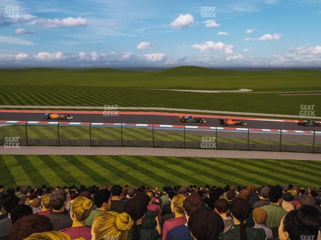 Circuit of The Americas - Section Turn 9 Bleachers 8 Seat View