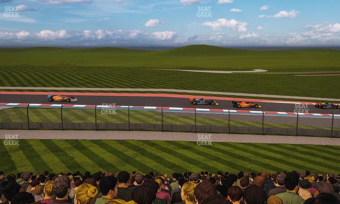 Circuit of The Americas - Section Turn 9 Bleachers 8 Seat View