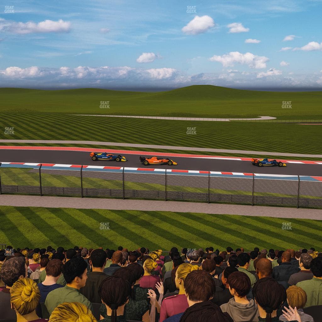 Circuit of The Americas - Section Turn 9 Bleachers 9 Seat View