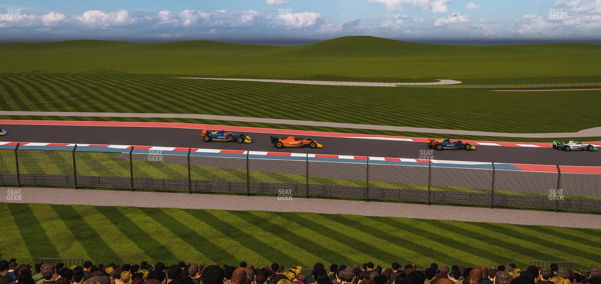 Circuit of The Americas - Section Turn 9 Bleachers 9 Seat View