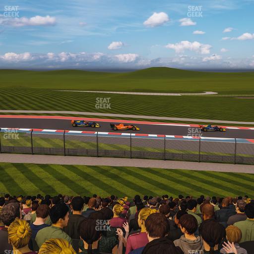 Circuit of The Americas - Section Turn 9 Bleachers 9 Seat View