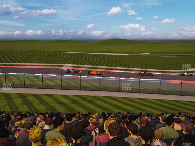 Circuit of The Americas - Section Turn 9 Bleachers 9 Seat View