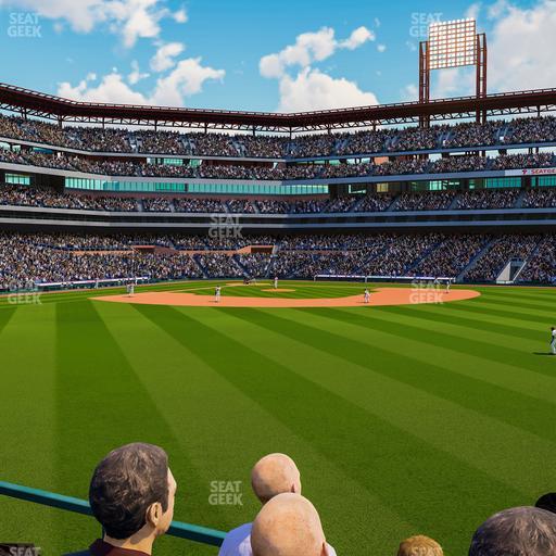 Citizens Bank Park - Section 101 Seat View