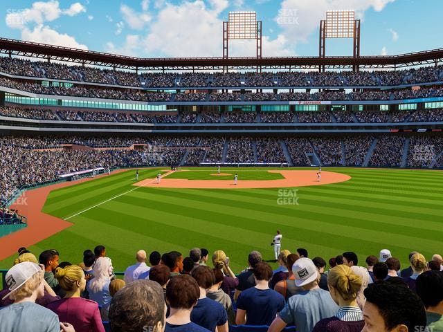 Citizens Bank Park - Section 105 Seat View