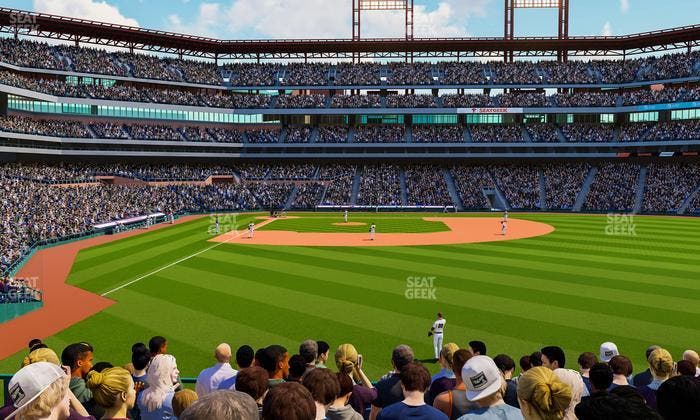 Citizens Bank Park - Section 105 Seat View