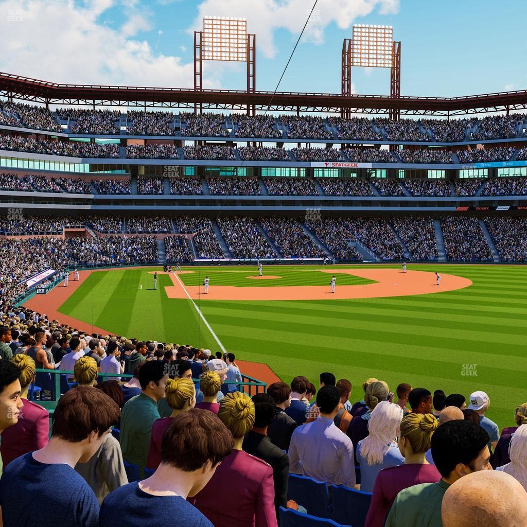 Citizens Bank Park - Section 107 Seat View