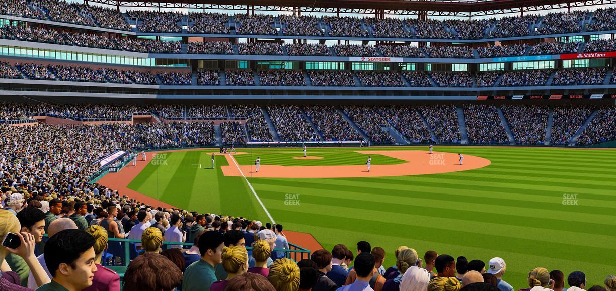 Citizens Bank Park - Section 107 Seat View