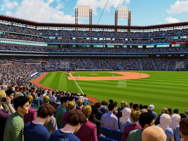 Citizens Bank Park - Section 107 Seat View