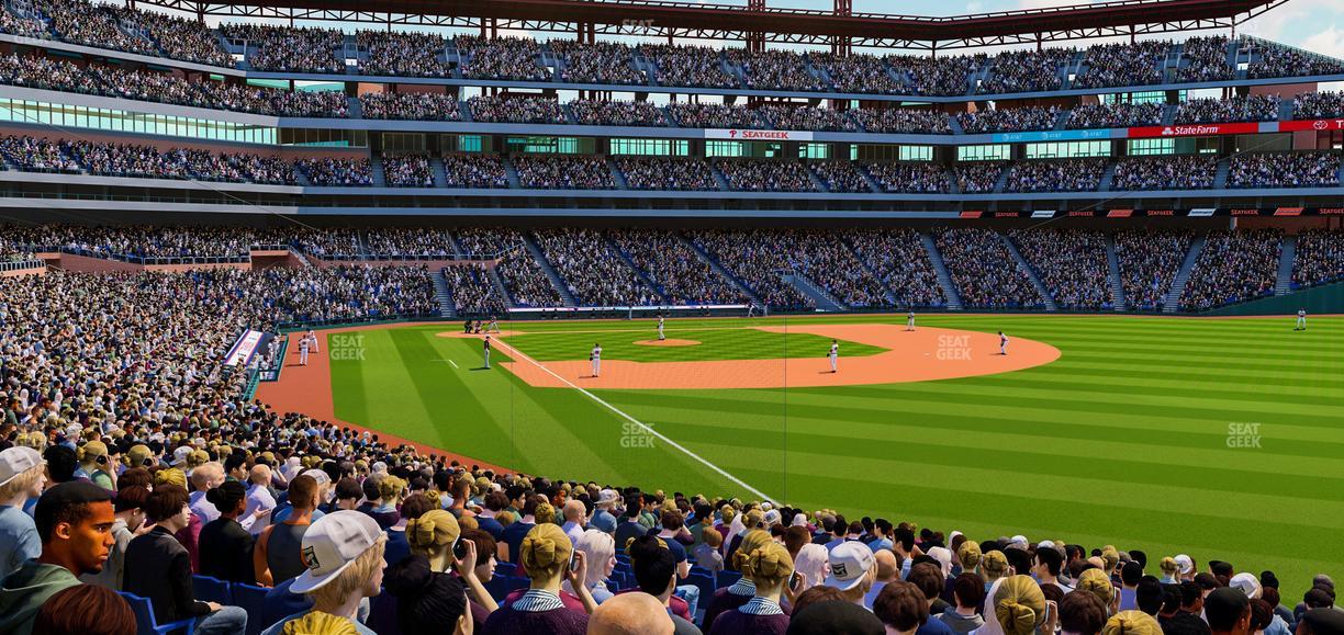 Citizens Bank Park - Section 108 Seat View