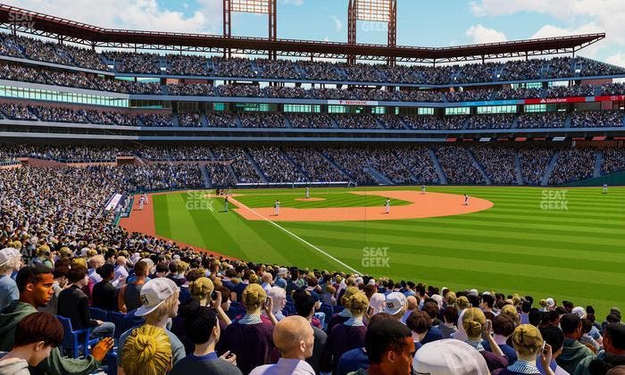 Citizens Bank Park - Section 108 Seat View