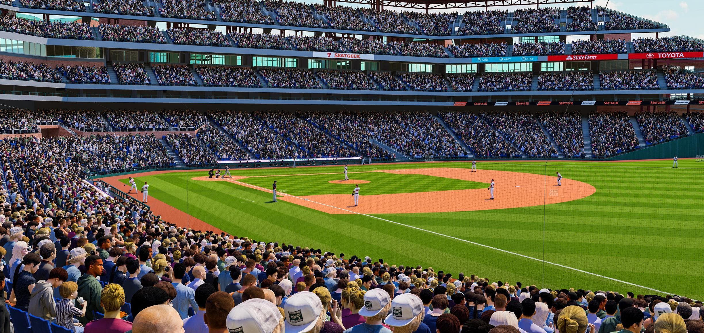 Citizens Bank Park - Section 110 Seat View