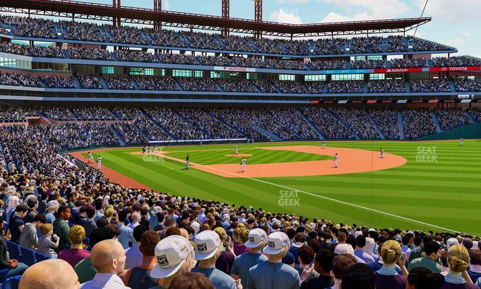 Citizens Bank Park - Section 110 Seat View