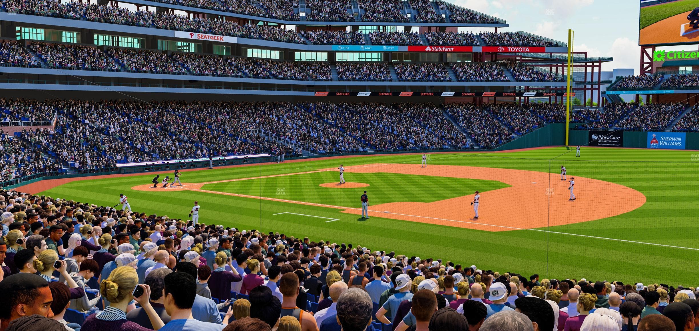 Citizens Bank Park - Section 113 Seat View