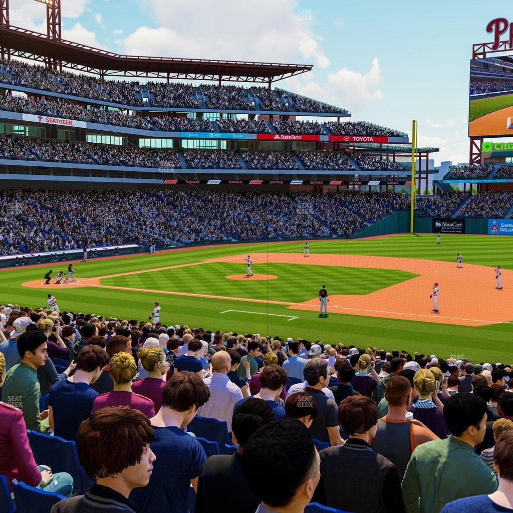 Citizens Bank Park - Section 114 Seat View