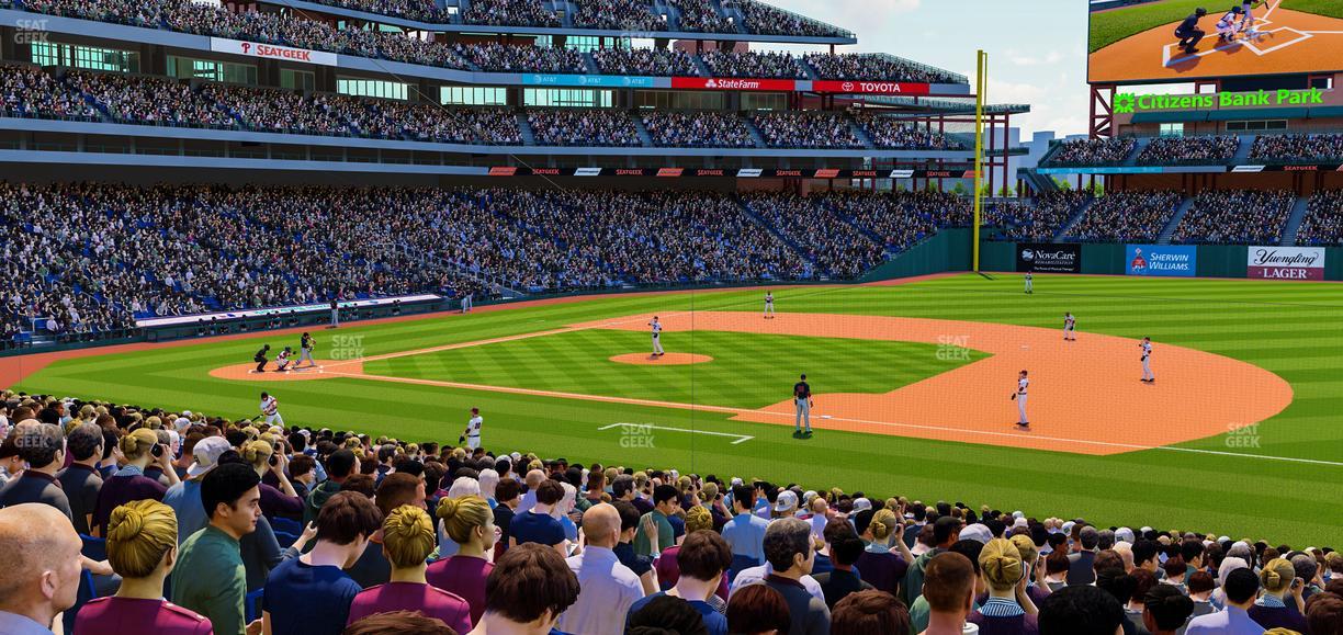 Citizens Bank Park - Section 114 Seat View