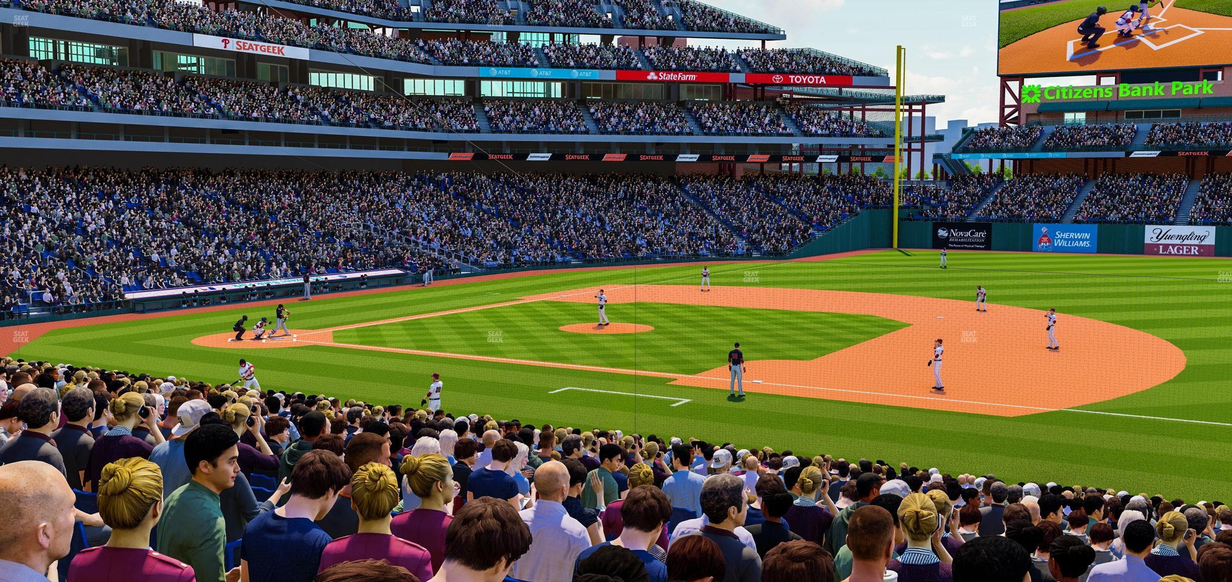 Citizens Bank Park - Section 114 Seat View