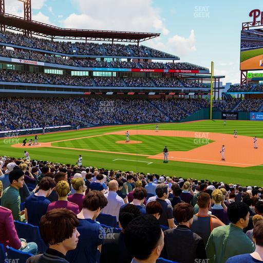 Citizens Bank Park - Section 114 Seat View