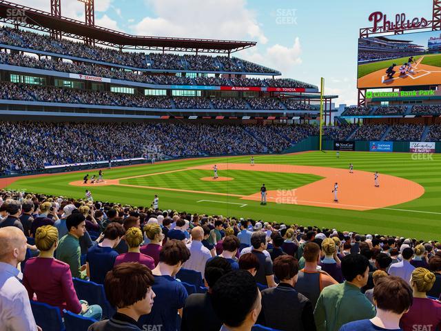 Citizens Bank Park - Section 114 Seat View