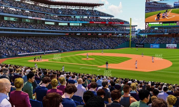 Citizens Bank Park - Section 114 Seat View