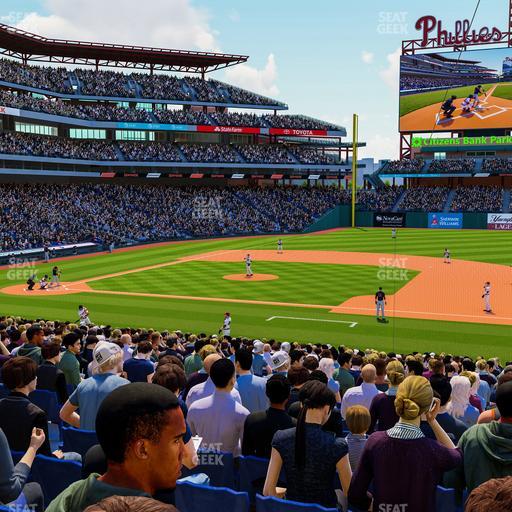 Citizens Bank Park - Section 115 Seat View