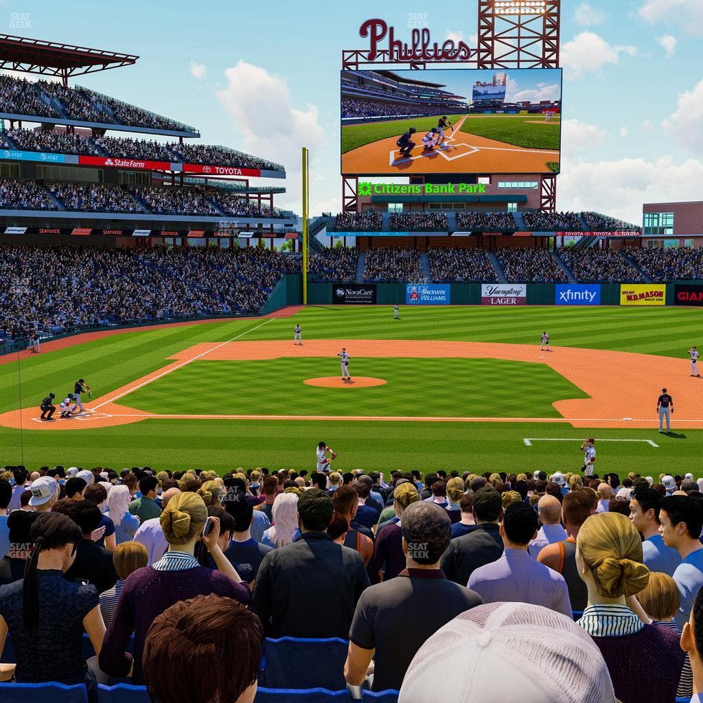 Citizens Bank Park - Section 117 Seat View