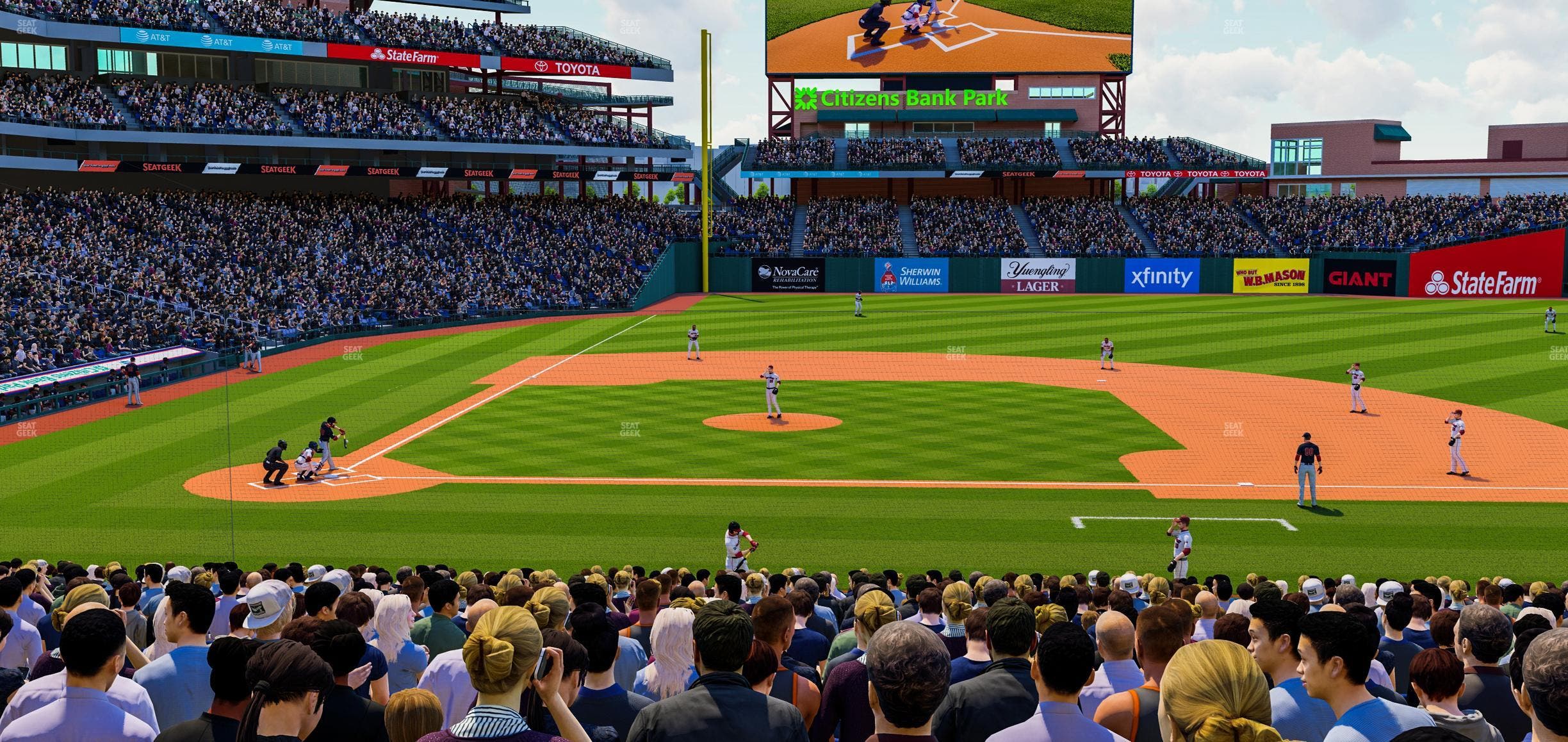 Citizens Bank Park - Section 117 Seat View