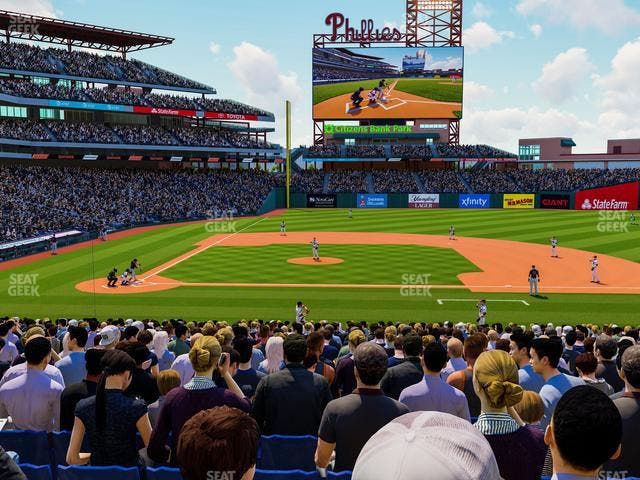 Citizens Bank Park - Section 117 Seat View