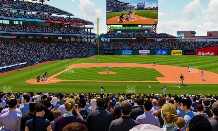Citizens Bank Park - Section 117 Seat View