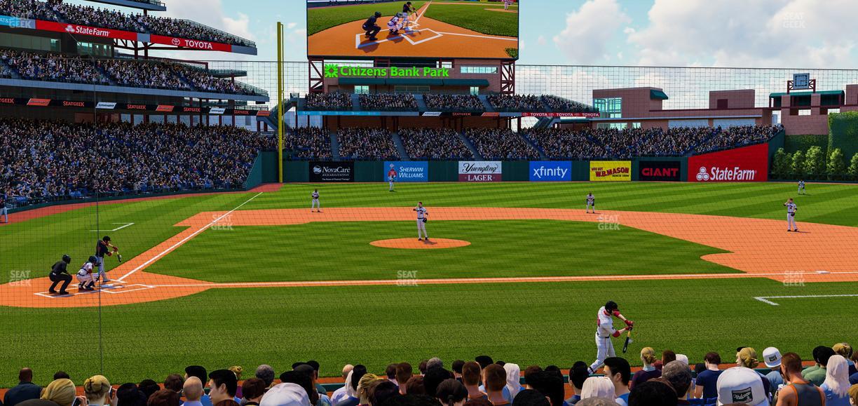 Citizens Bank Park - Section 118 Seat View