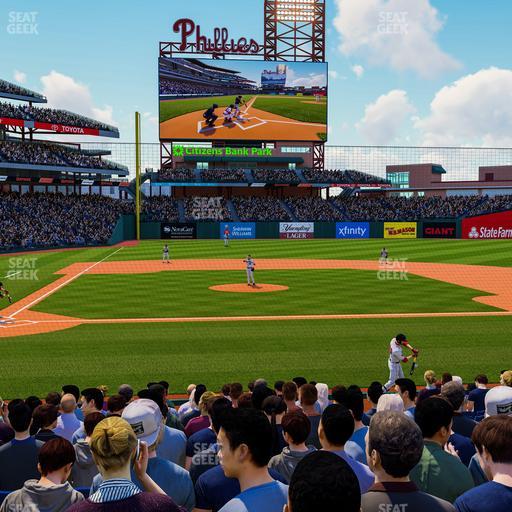 Citizens Bank Park - Section 118 Seat View
