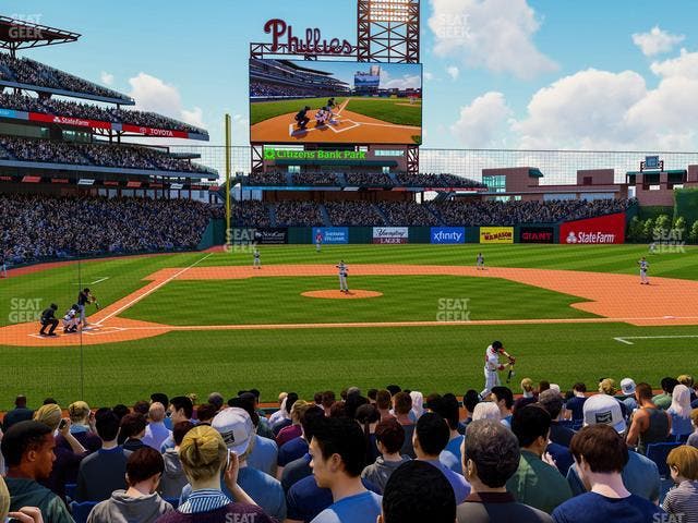 Citizens Bank Park - Section 118 Seat View