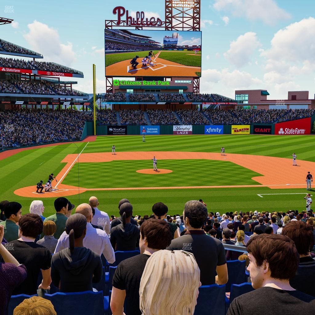 Citizens Bank Park - Section 119 Seat View