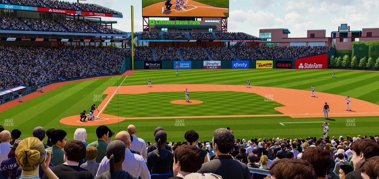 Citizens Bank Park - Section 119 Seat View