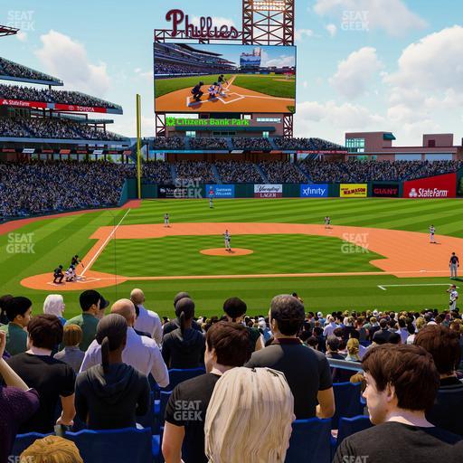 Citizens Bank Park - Section 119 Seat View