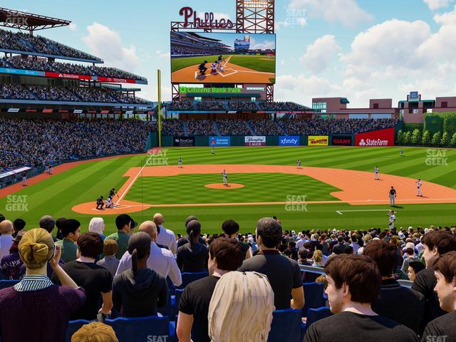 Citizens Bank Park - Section 119 Seat View