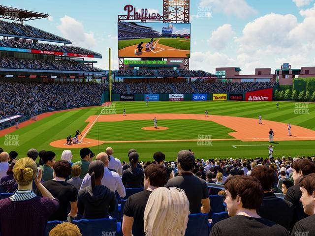 Citizens Bank Park - Section 119 Seat View