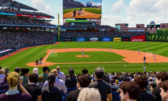 Citizens Bank Park - Section 119 Seat View