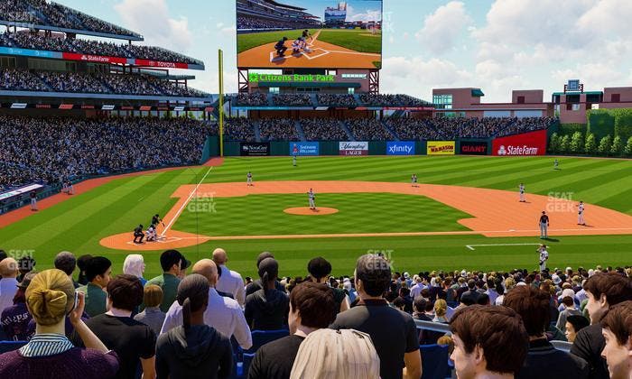 Citizens Bank Park - Section 119 Seat View