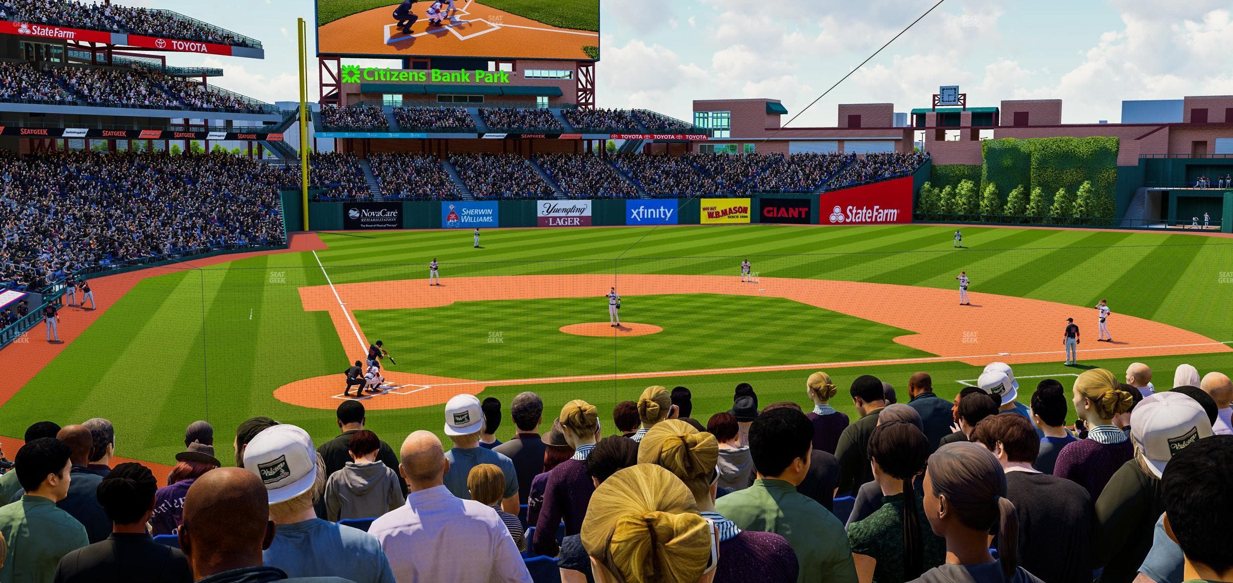 Citizens Bank Park - Section 120 Seat View
