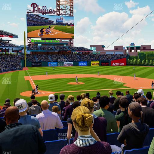 Citizens Bank Park - Section 120 Seat View