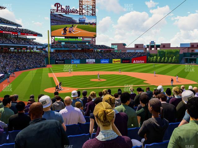 Citizens Bank Park - Section 120 Seat View
